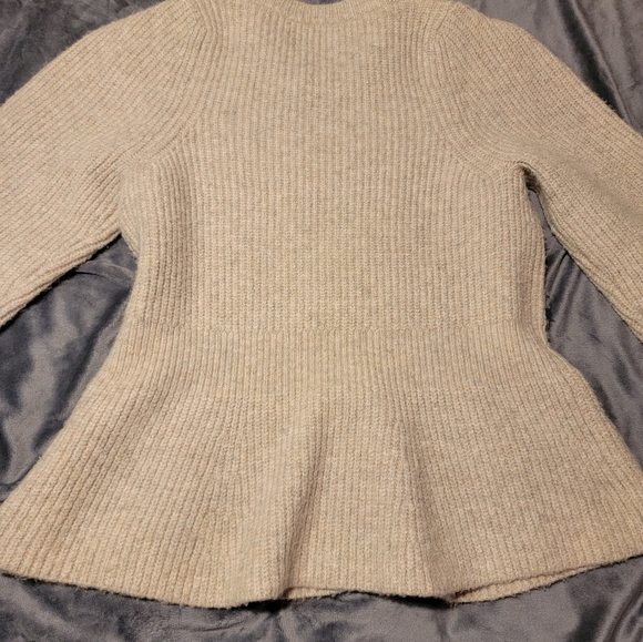 Madewell Peplum Pullover Sweater - Picture 5 of 8